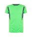 T-shirt Compétition Motif/style Réfléchissant Homme Vert Fluo Diadora-1