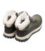Chaussures Montantes De Marche Elbourne Femme Kaki Foncé Pourpre Regatta-2