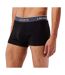 x3 boxers noir/bleu homme lacoste 5h3401 - s-2