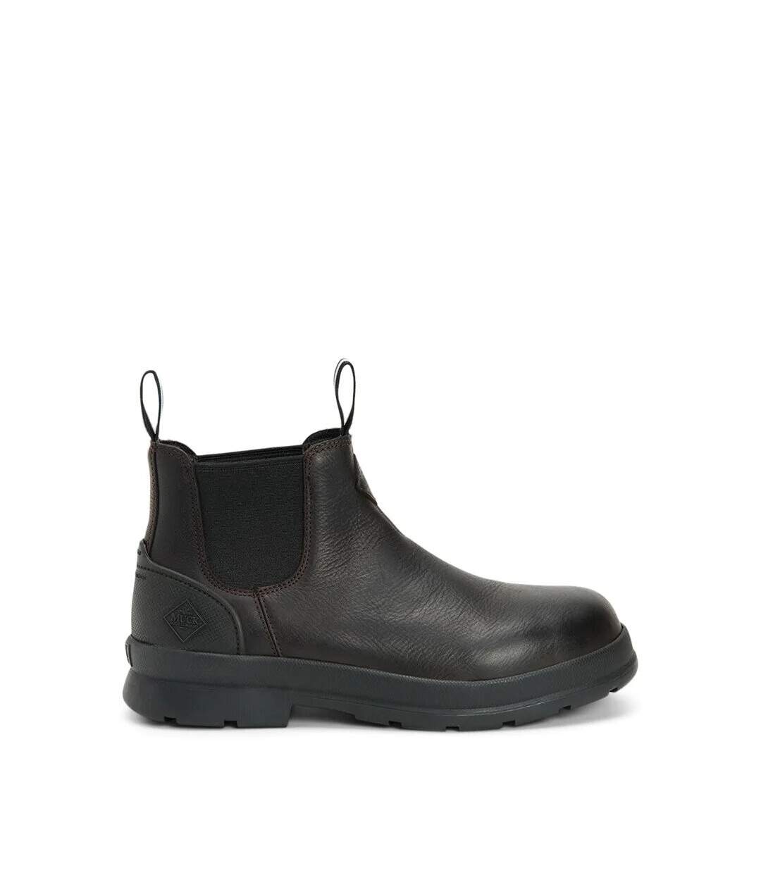 Bottines chelsea chore farm homme noir café Muck Boots-4