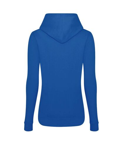 AWDis Just Hoods Womens/Ladies Girlie College Pullover Hoodie (Royal Blue)