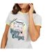 T-shirt Happy Camper Femme Gris Pâle Lemonade Brave Soul-4