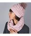 Snood et bonnet Nora  - Fabriqué en UE