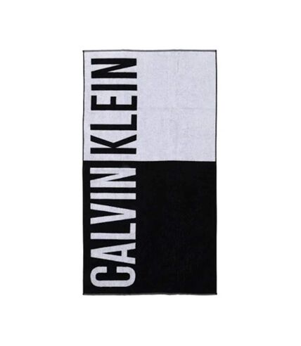 Serviette Noire/Grise Homme Calvin Klein Jeans Towel - Taille unique