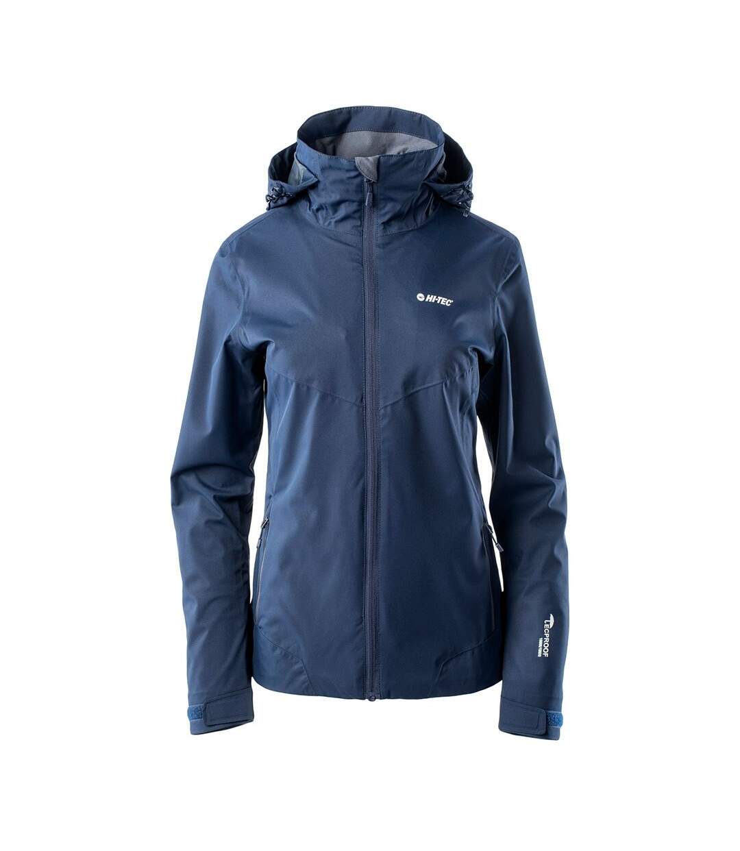 Womens/ladies Lanco Jacket Black Iris Ombre Blue Hi-Tec-1