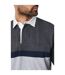 Mens leo rugby shirt dark grey Maine-3