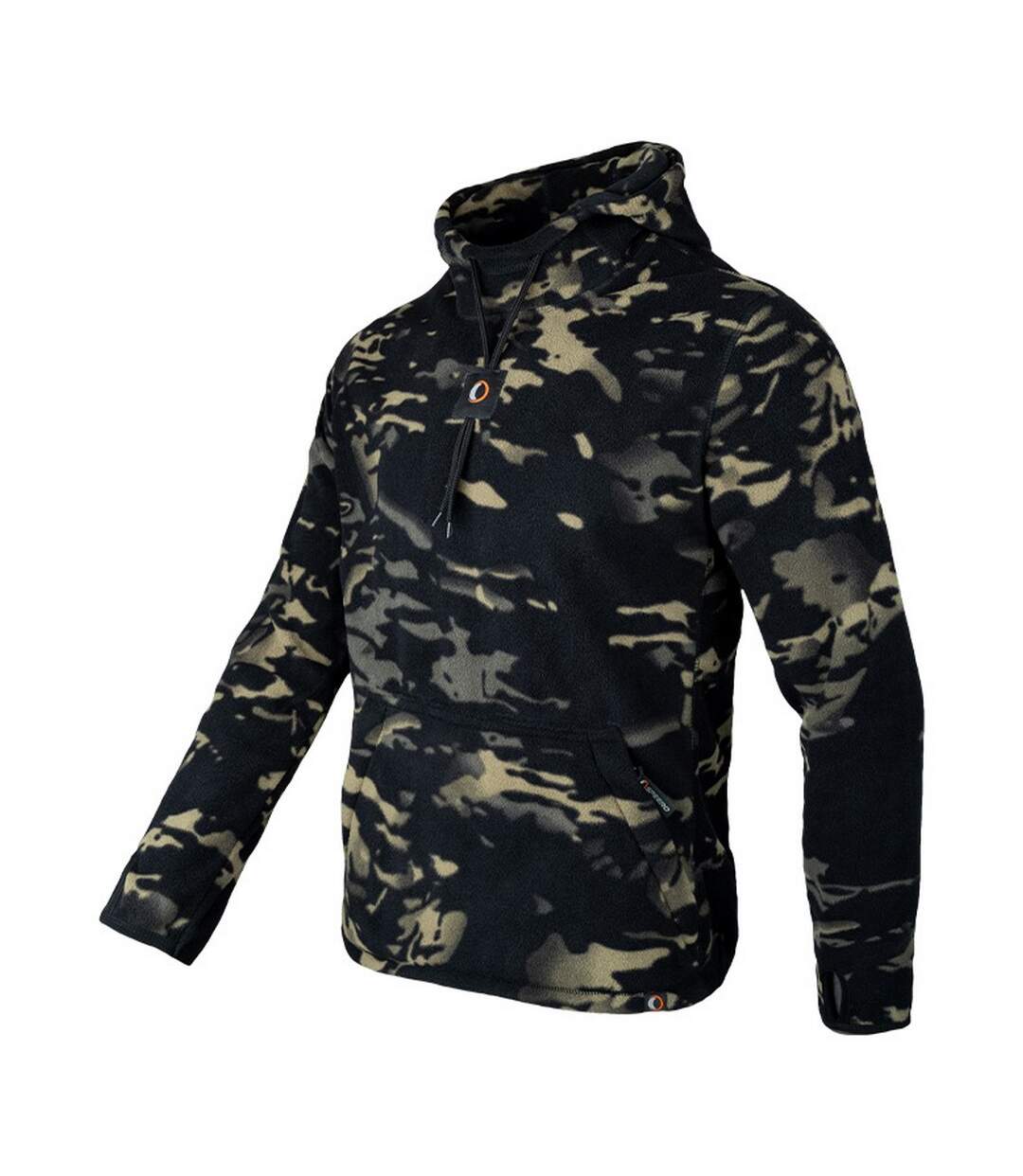 Sweat À Capuche Motif/style 2 Gen Homme Noir Speero-3