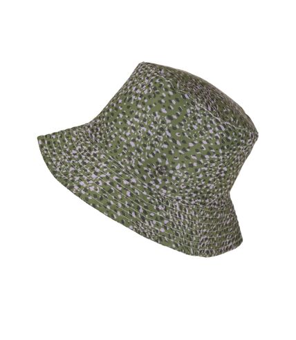 Womens/ladies jaliyah abstract showerproof bucket hat green fields Regatta