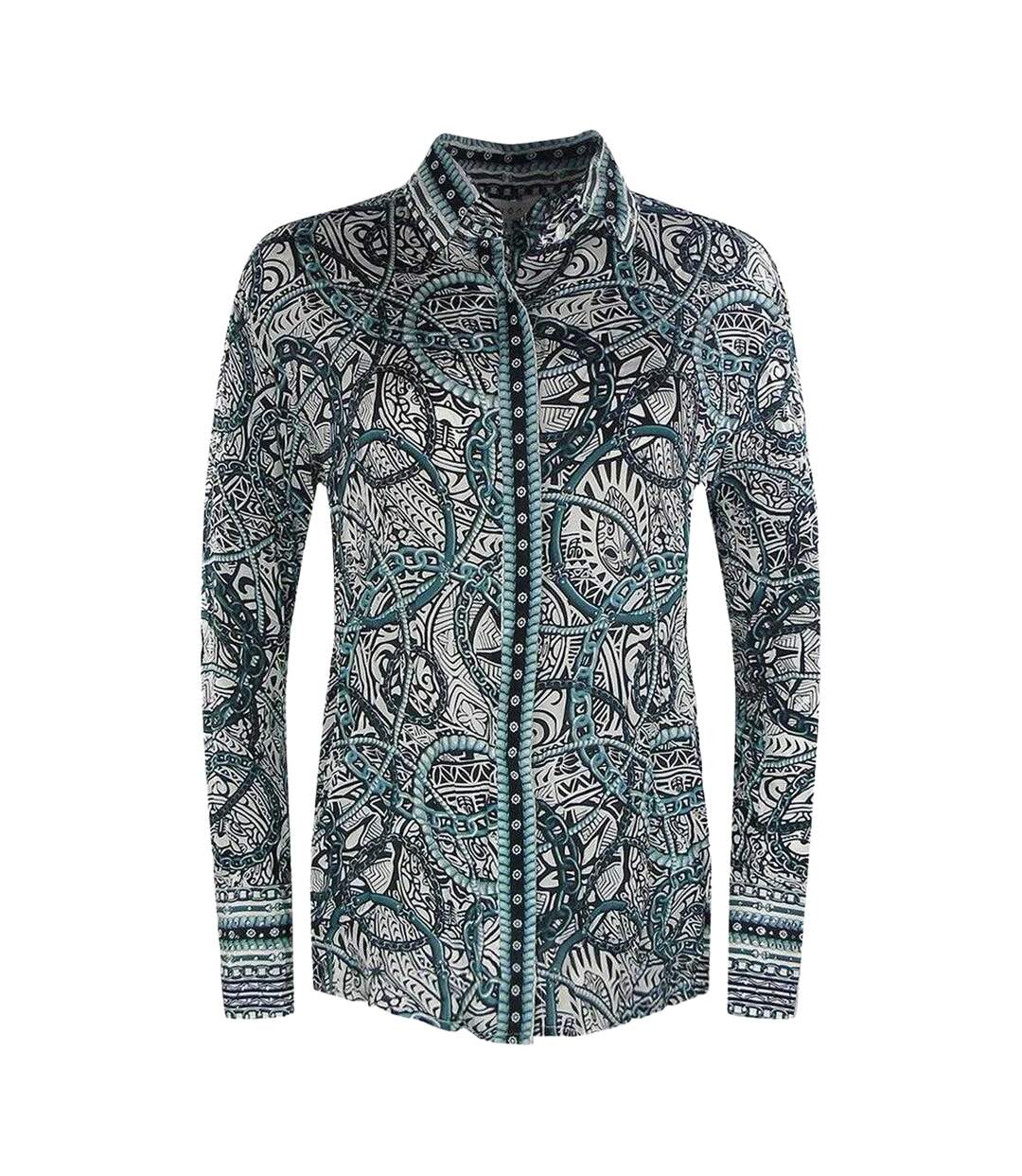Womens/ladies Jafari Collared Shirt Multicoloured Inoa-1
