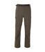 Pantalon Uni À Poches 2-en-1 Homme Kaki Trespass-1