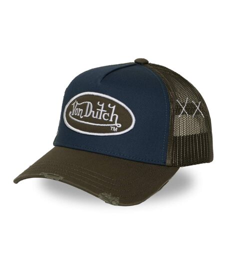 Casquette trucker avec filet effet usé avec filet et patch Used14 Vondutch