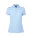 Dublin Womens/Ladies Lily Capped Sleeved Polo Shirt (Ice Blue) - UTWB1996