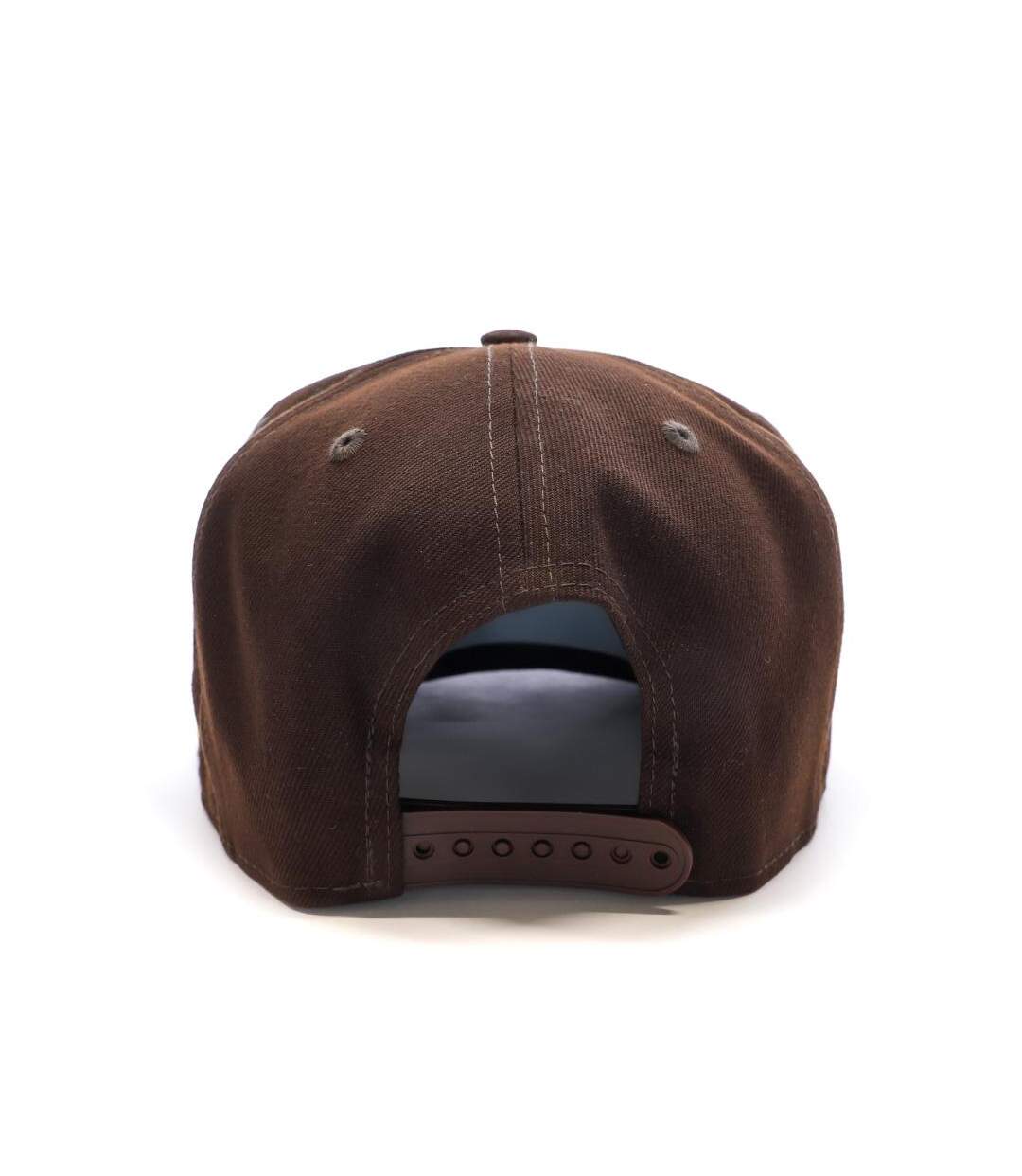 Casquette beige/marron homme new era sadpad - osfm-3