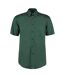 Chemise à manches courtes homme vert bouteille Kustom Kit