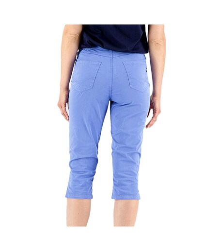 Pantacourt Corsaire Bleu Femme TBS SANTACOR - 36