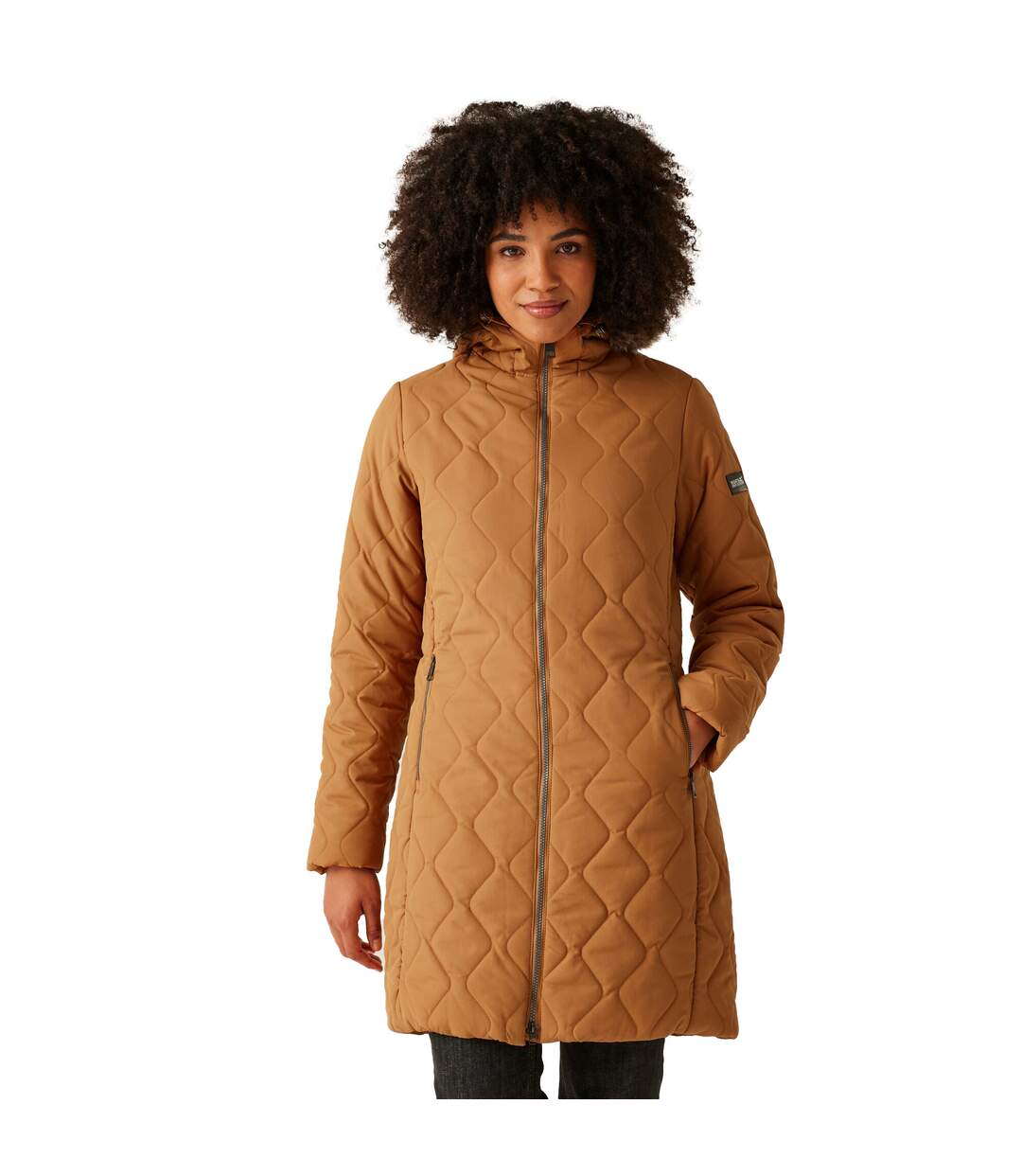 Parka fritha femme marron clair Regatta