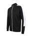 Finden & Hales Womens/Ladies Track Top (Black/White) - UTRW7820-4