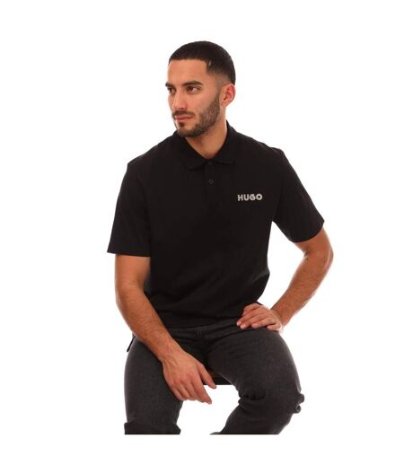 Polo Drocholo Homme Noir Hugo