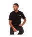 Polo Drocholo Homme Noir Hugo-4