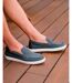 Isotoner Mocassins homme confortable, souple, semelle à mémoire forme et facile à enfiler-2