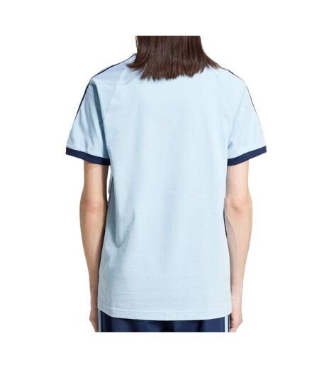 T-Shirt bleu femme adidas 3-stripes