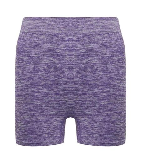 Short décontracté femme violet chiné Tombo Tombo