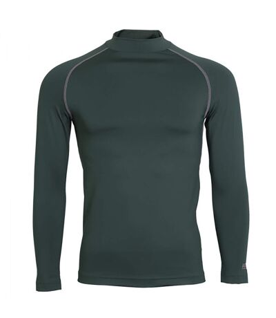 Rhino Mens Thermal Underwear Long Sleeve Base Layer Vest Top (Bottle Green) - UTRW1276