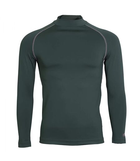 Rhino - T-shirt base layer à manches longues - Homme (Vert bouteille) - UTRW1276
