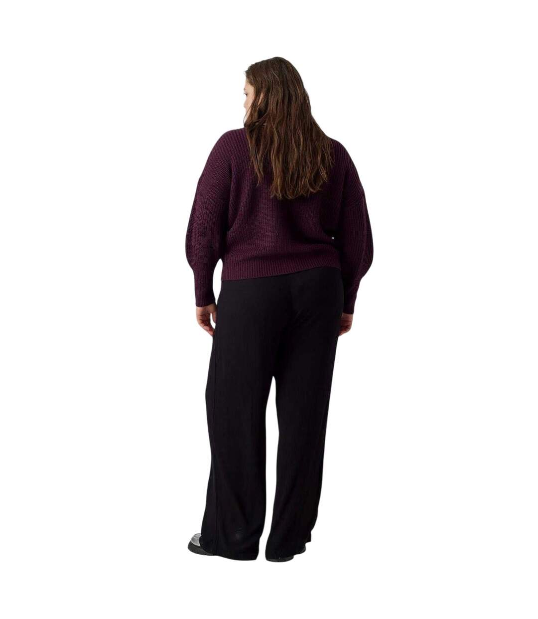 Cardigan Femme Bordeaux Vero Moda-3