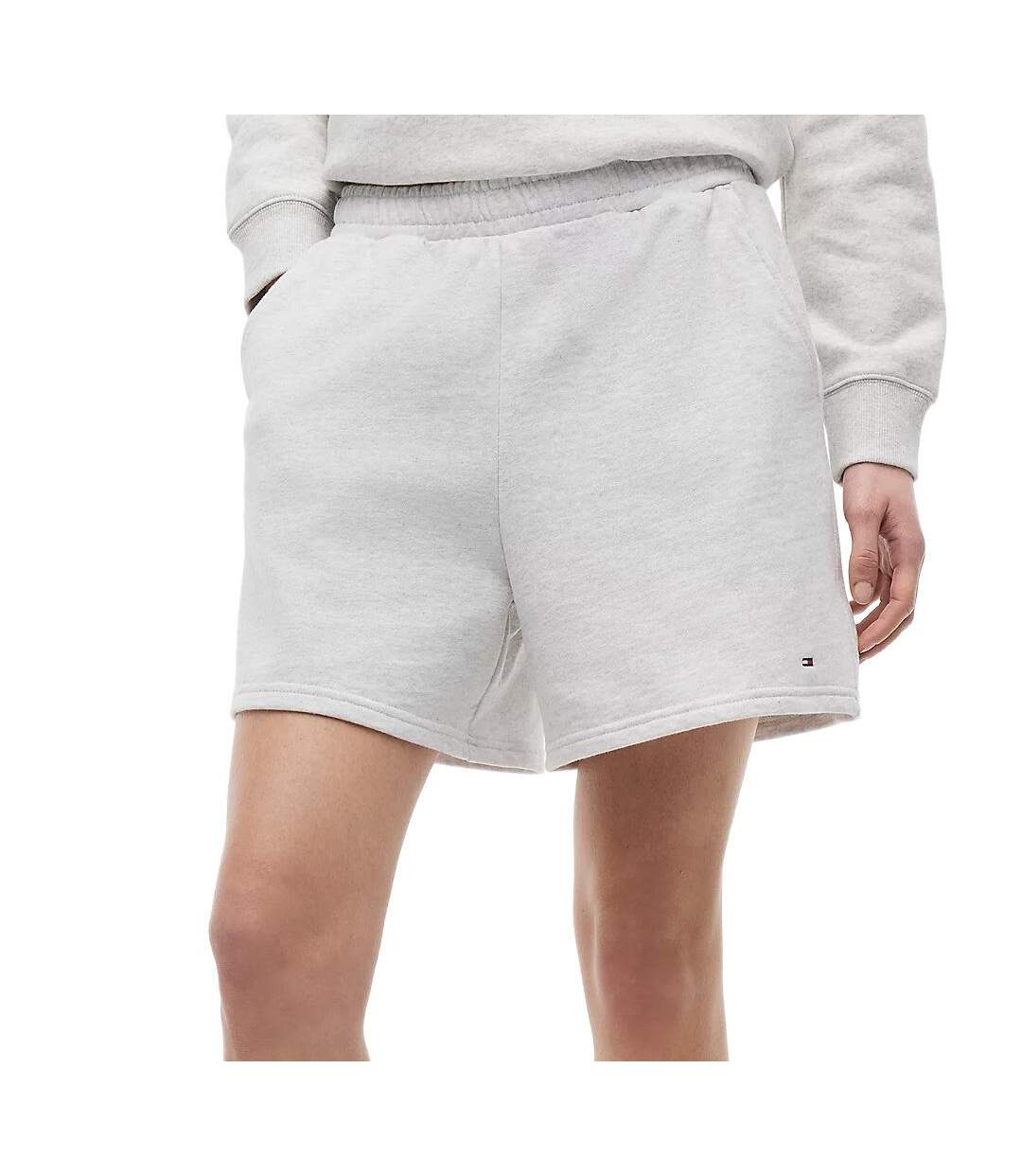 Short gris femme tommy hilfiger tjw essential-1
