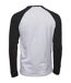 T-shirt homme blanc / noir Tee Jays-2