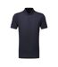 Polo Manches Courtes Motif/style Texturé Homme Bleu Marine Foncé TriDri-1