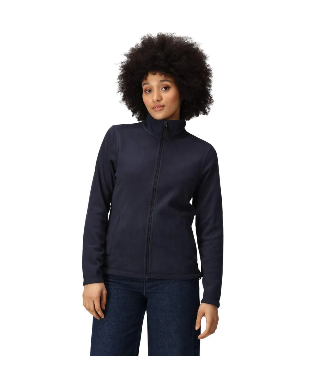 Veste Polaire Micro Femme Bleu Marine Foncé Regatta-1