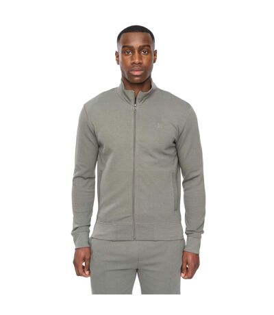 Mens hannings full zip jacket olive Duck and Cover