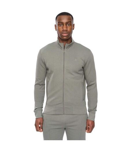 Mens hannings full zip jacket olive Duck and Cover