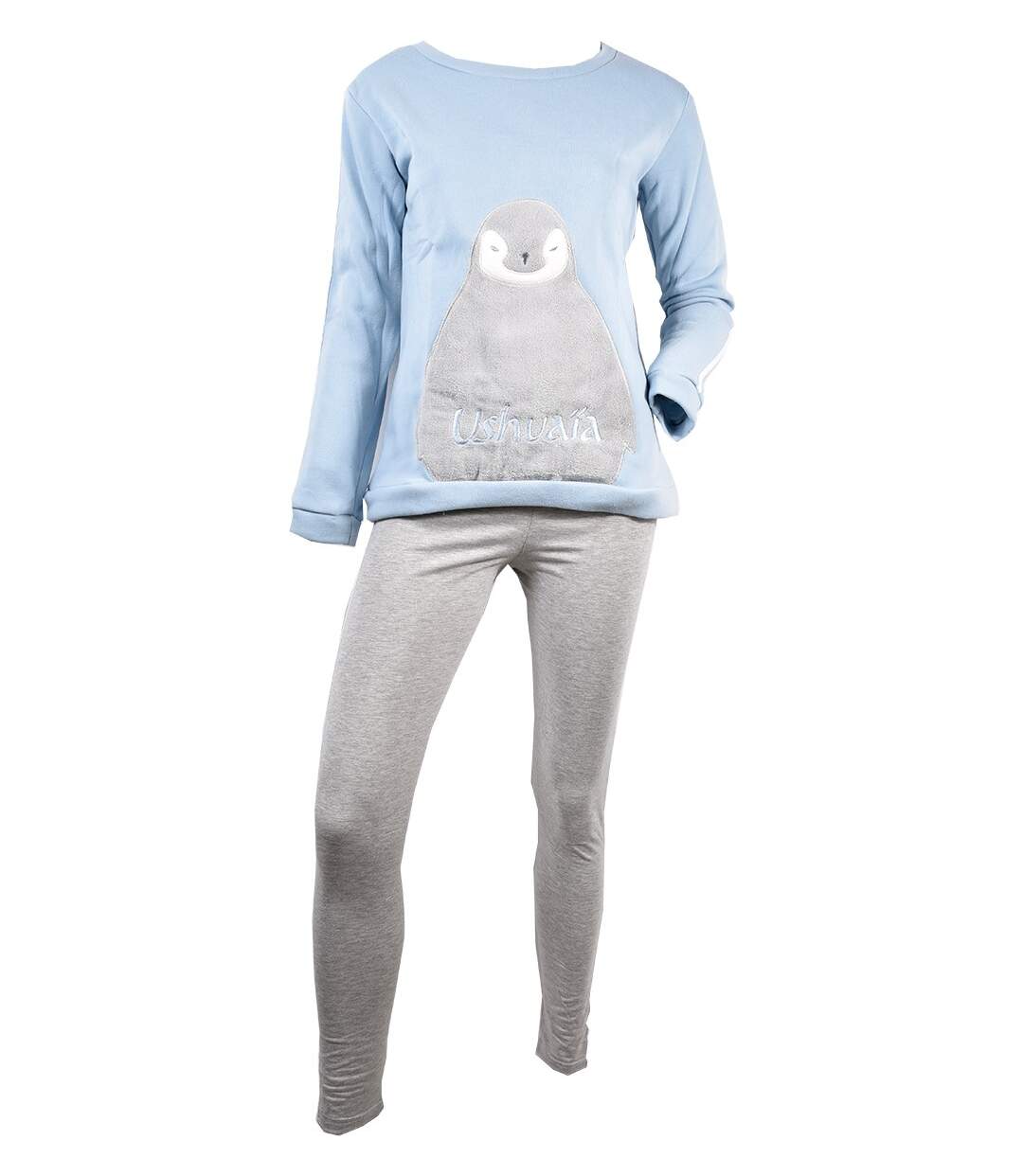 Pyjama Femme USHUAIA USHR003 BLEU-1