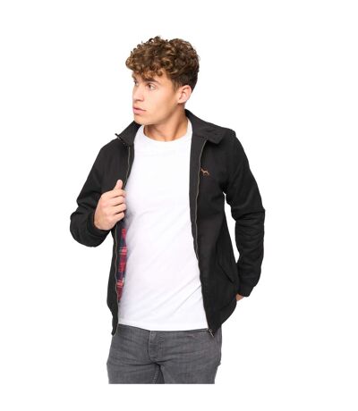 Mens Tavistock Harrington Jacket Black Bewley & Ritch
