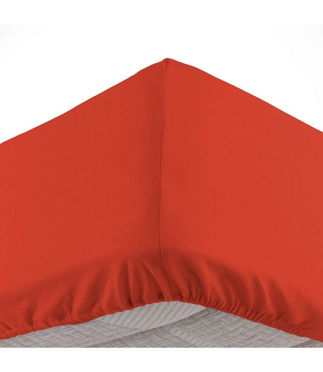 Drap Housse Lina 180x200cm Paprika-1