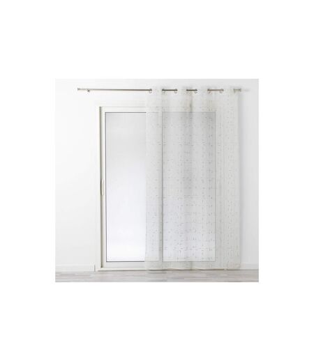 Rideau Voilage à Œillets Dixiea 140x240cm Or