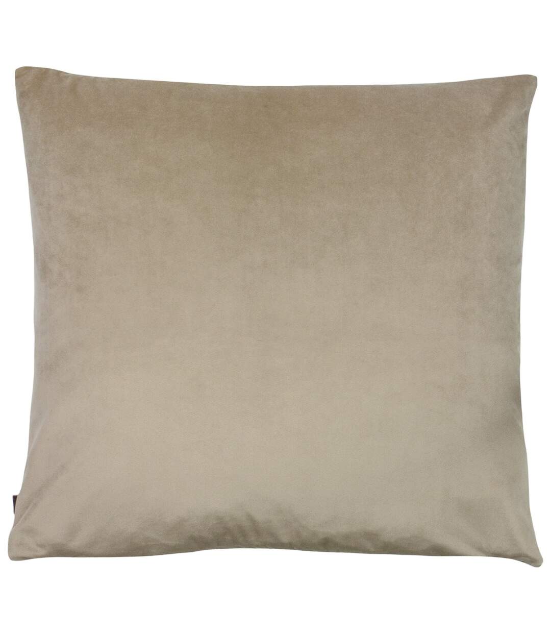 Nevado jacquard velvet cushion cover 50cm x 50cm sand/mocha brown Ashley Wilde