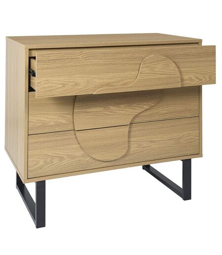 Commode 3 tiroirs CALYPSO - Beige