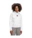 Womens/ladies Badge Relaxed Fit Hoodie White Tommy Jeans-3