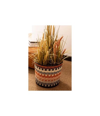 Plante Artificielle Fagot d'Herbes 62cm Vert & Beige