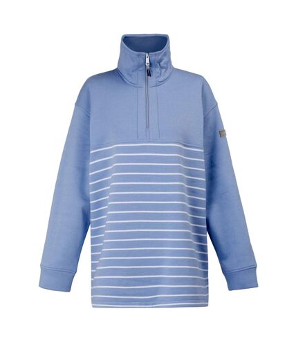 Sweat bayletta femme bleu hortensia / blanc Regatta