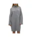 Robe pull grise femme vero moda vmjupiter-1