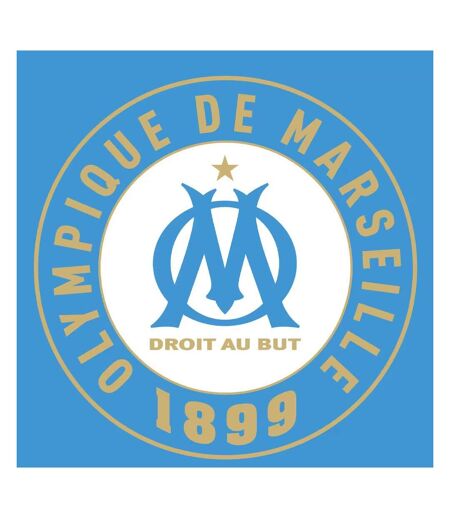 Olympique de marseille serviette de bain 75x150