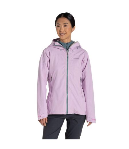 Veste imperméable dynamic pro femme rose pâle Craghoppers