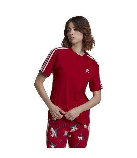 T-shirt Thebe Magugu Femme Rouge Adidas
