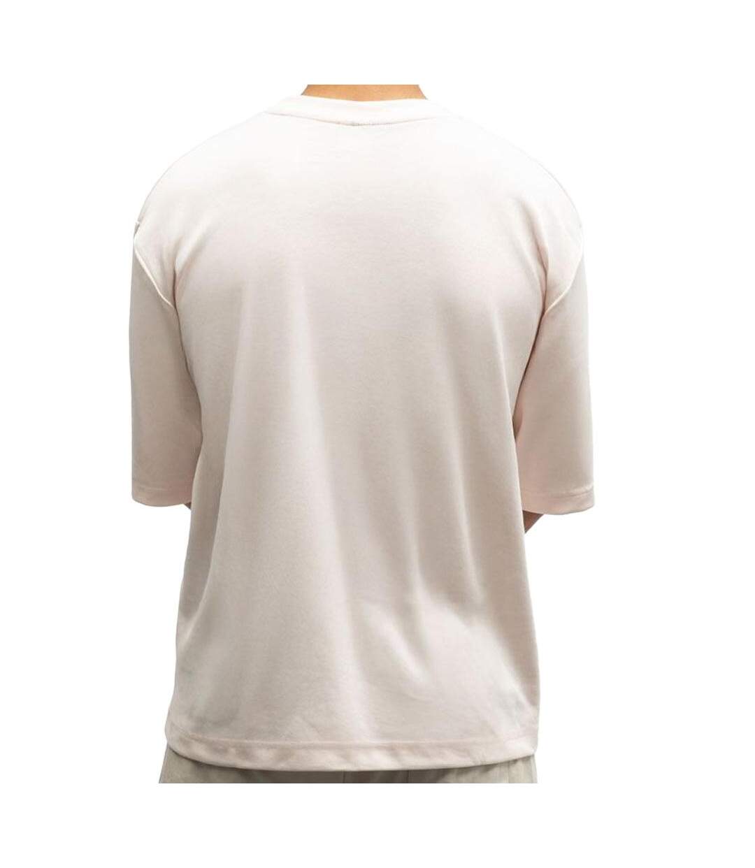 T-Shirt rose homme paname brothers oversize-2