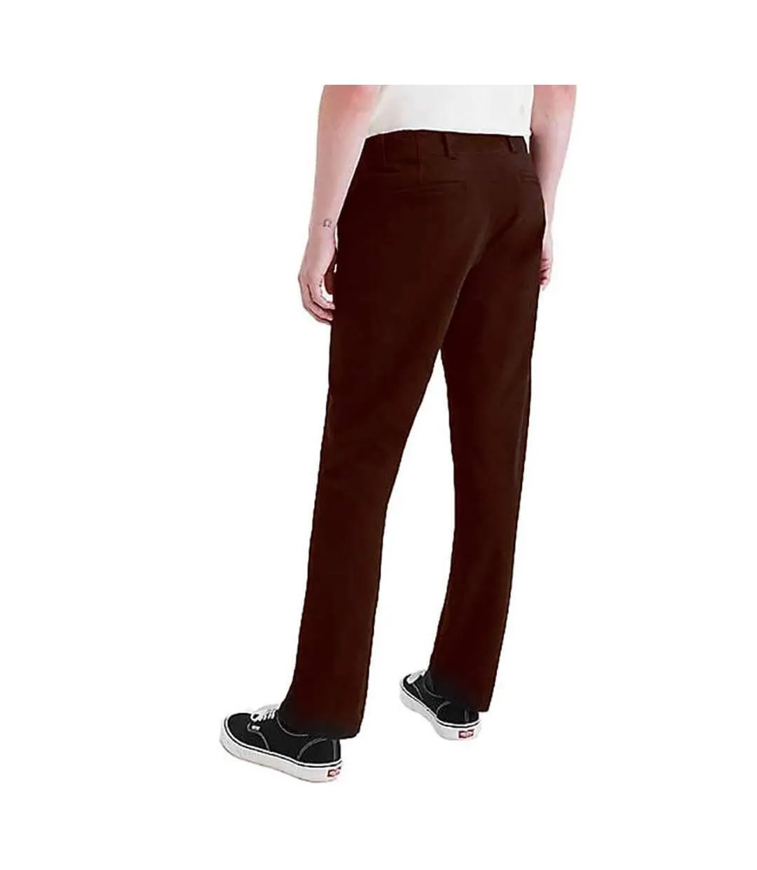 Pantalon slim marron homme dockers cali khakis-2